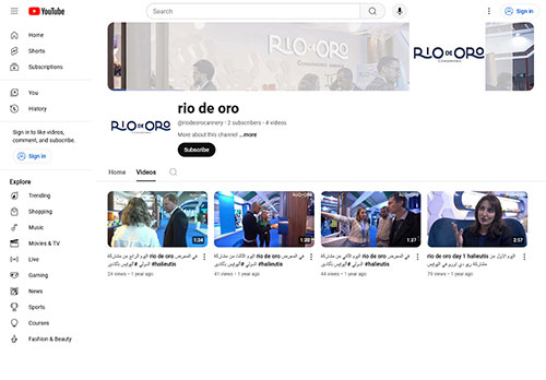 Conserveries Rio de Oro-YouTube