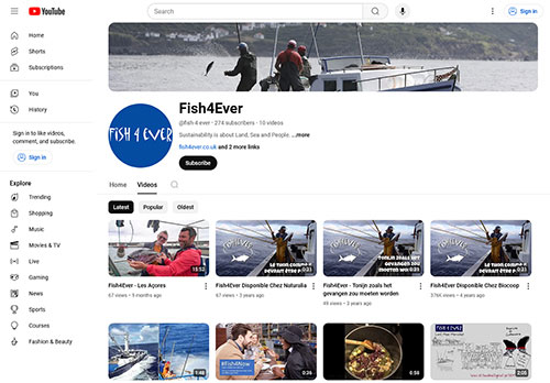 Fish4Ever-YouTube