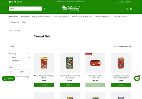 Motherland Groceries