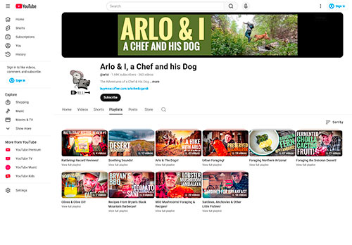 Arlo & I a Chef and his Dog-Recipes