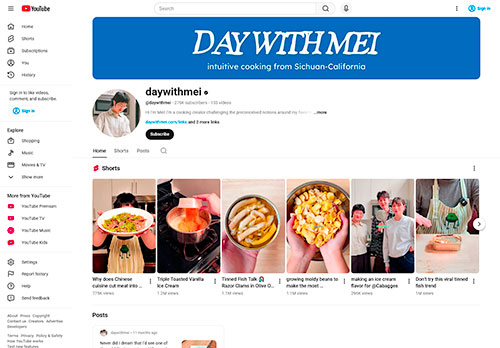 Day with Mei-YouTube Reviews