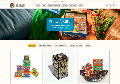 Fishwife Tinned Seafood Co.-Gifts & Samplers