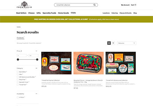 Fomaggio Kitchen-GIFTS & SAMPLERS-www.TinnedFishAddict.com