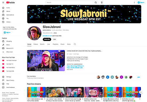 SlowJabroni-YouTube Reviews