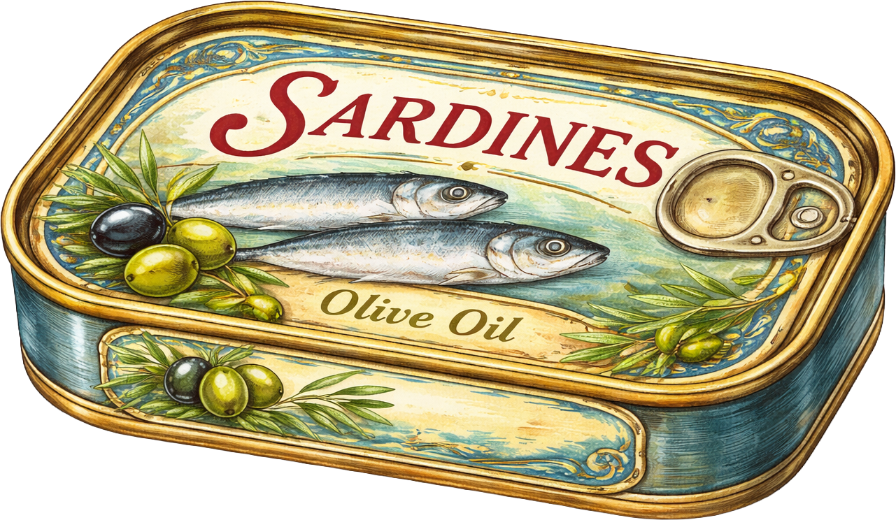 Logo Sardine tin